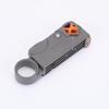 Double-Blade Coaxial Cable Stripper and Crimper Tool