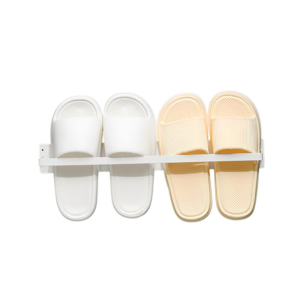 Door Shoe Rack Magnetic Wall-Mounted Shoe Rack Security Door Iron Door Bedroom Can Be Used For Slipper Rack Slipper Storage