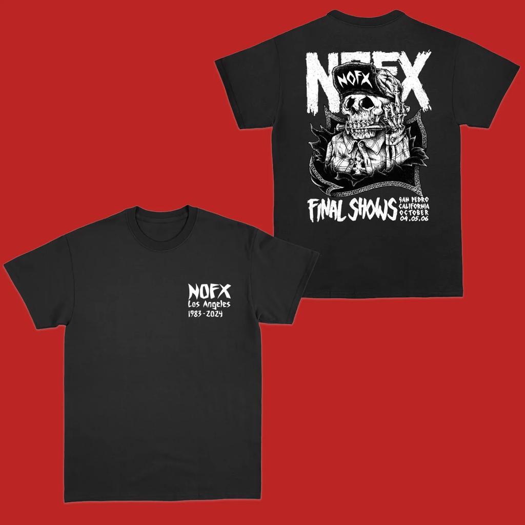 2026 New Nofx Rock Band Pattern 100 Cotton Printed Summer Tshirt For Unisex And Women Casual Daily Wear For Both Genders