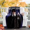 Wednesday Addams Printed Throw Blanket—soft,warm;versatile Blanket for All Seasons—perfect As &air-conditioning Throw,nap Blanket