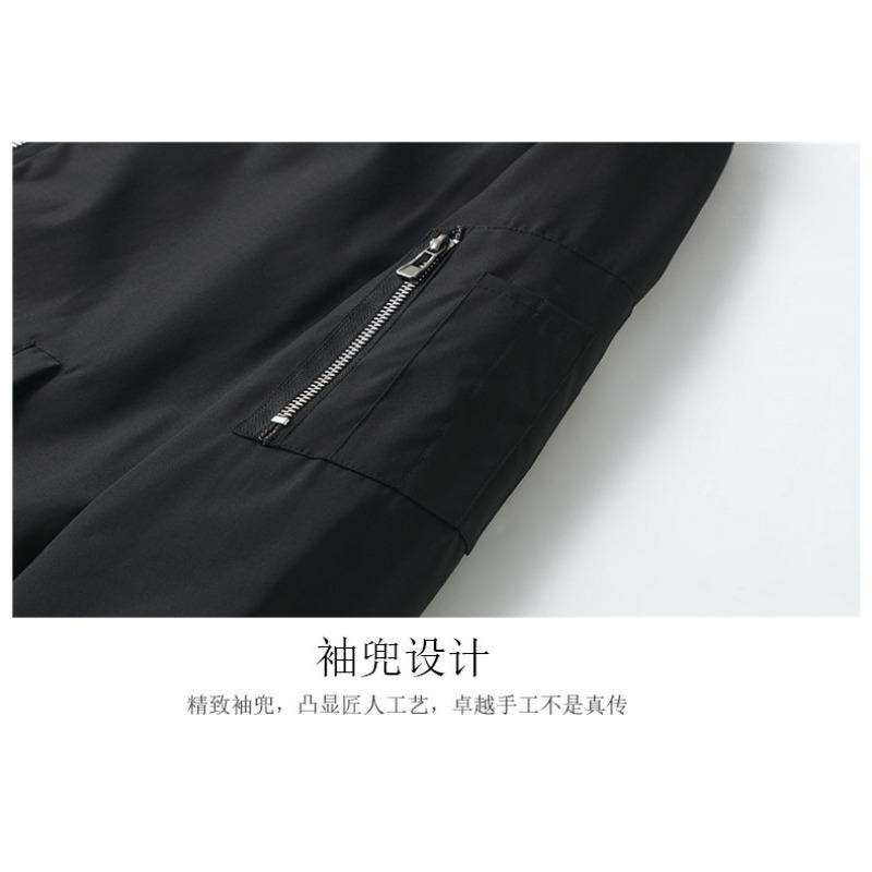 Men S Casual Loose Korean Style Baseball Jacket For Spring Autumn
