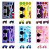 6 Sheets/Pack Racing Car Decoration Stickers Monster Truck Parts Puzzle Face Change Stickers Creative Hand Collage