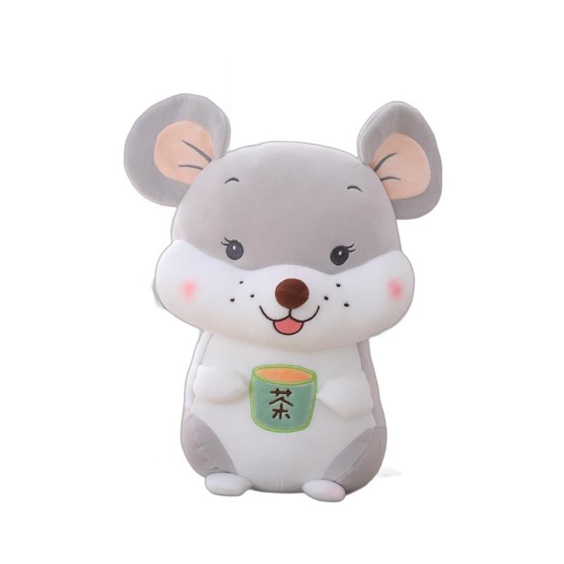 Cuddly Soft And Cartoon Tea Mouse Plush Doll Gift For Kids Collectors And