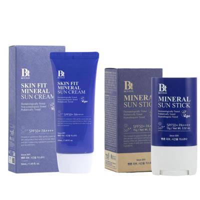 Mineralisches Sonnenschutz-Set – Sonnencreme & Sonnenstick LSF50+/PA++++