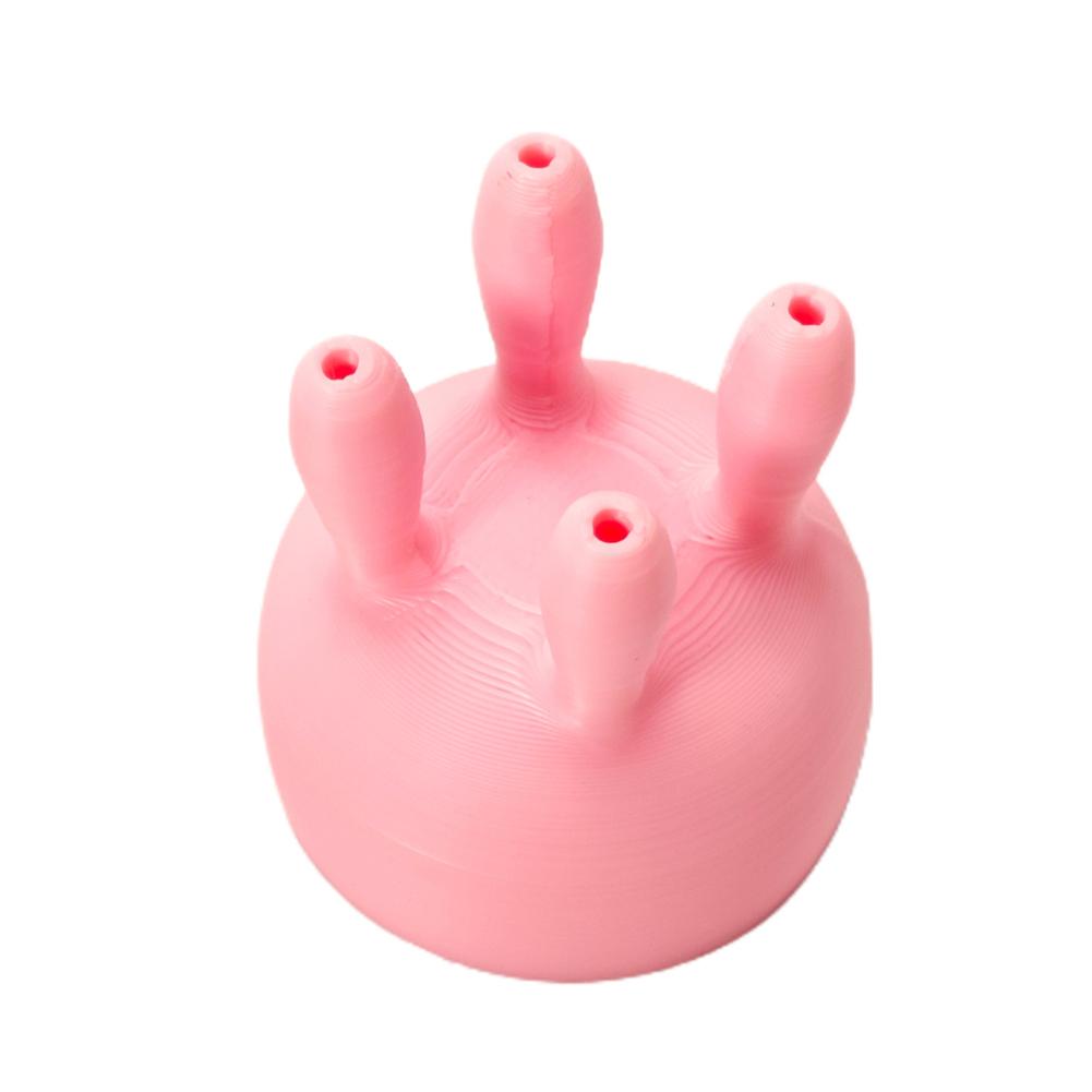Cow Udder Milk Carton Cap Pour Spout Covers Reusable Udder Shaped Pouring Cap Funny Milk Bottle Diverter for Home Use & Gifts