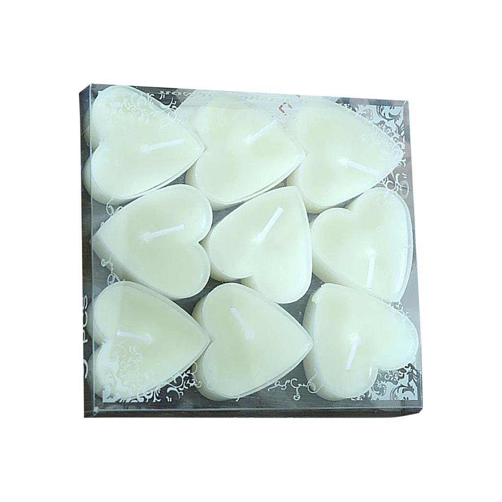 Heart Shaped Rose Scented Candle, Love Candle, Natural Soy Wax Decorative Candle, Wedding Party Birthday Christmas Valentine's Day Candle