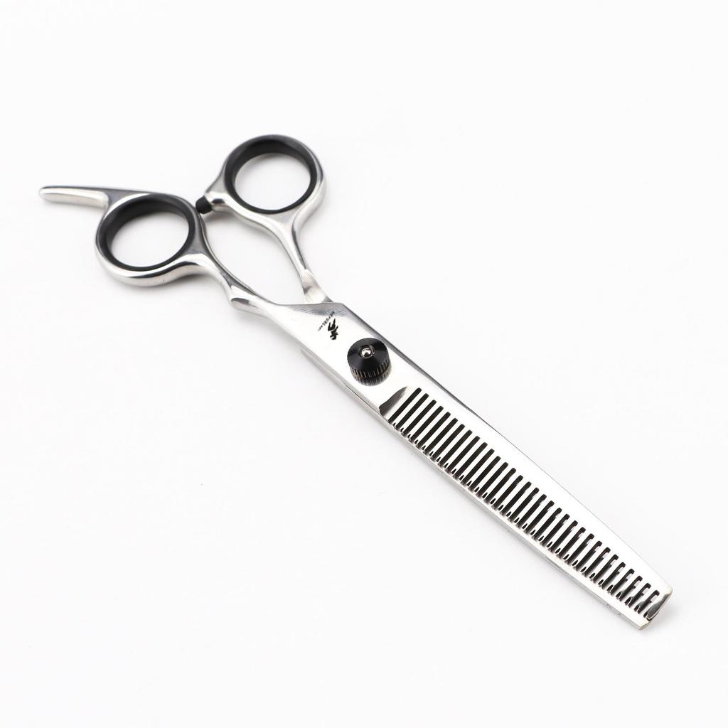 7-inch Napsun Black Pet Grooming Scissors Set: 4 Straight Shears, Fishbone Design, 3pcs 5pcs Options