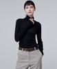 MALOUPE 5101 Wool Blend Roll Neck T-Shirt (Black)
