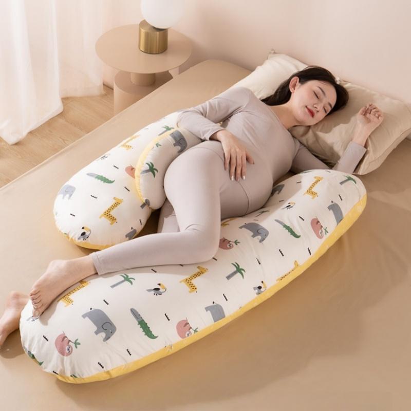 J-Shaped Pregnant Women s Waist Pillow Soft Comfort Pregnancy Pillow Abdominal Support During Pregnancy Cushion Maternity Pillow