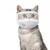 Transparent Cat Mouth Cover Adjustable Portable Pet Anti-Bite Muzzle Comfortable Breathable Mesh Kitten Grooming Muzzle