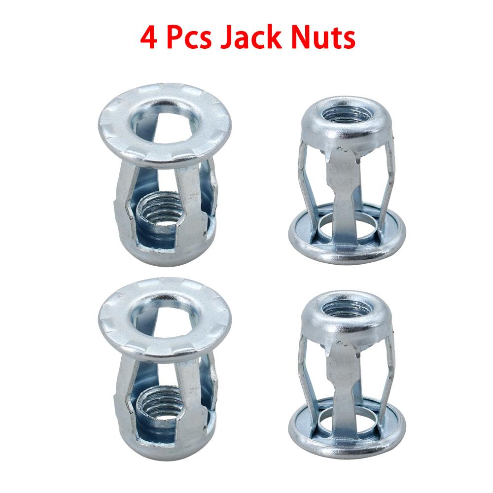 

M4 M5 M6 M8 Petal Shape Metal Nut Expansion Screw Molly Jack Nuts Jacknut License Plate Fix Panel Clamp Lock Rivet Nut Rivetnut M4x20