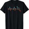 Drummer Heartbeat Drummer Musical Instrument T-Shirt