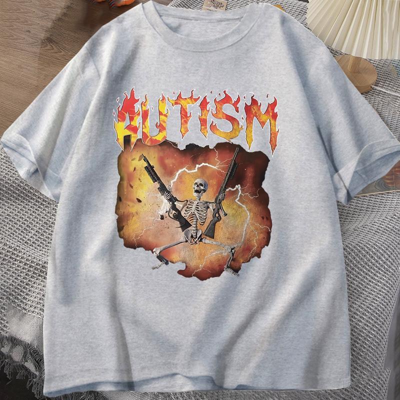 Unisex Retro Cartoon Character Letter Graphic TShirt Casual Loose Crew Neck Short Sleeve Streetwear Tees