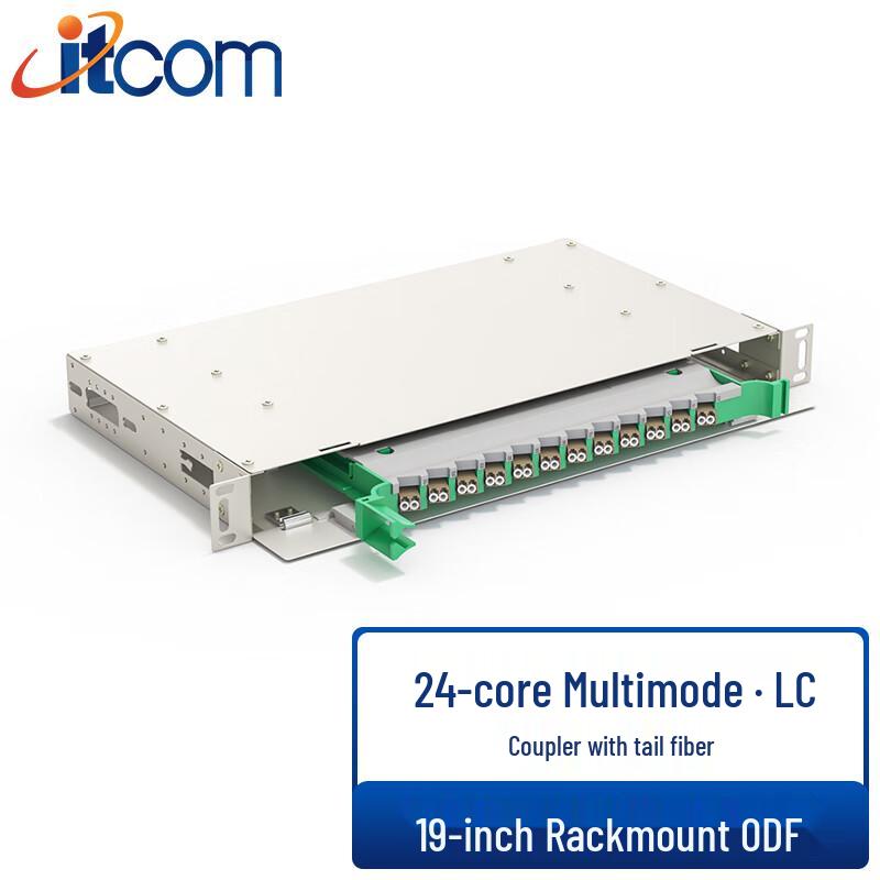 itcom Adicom 19-inch Rack-Mount ODF Fiber Optic Distribution Frame
