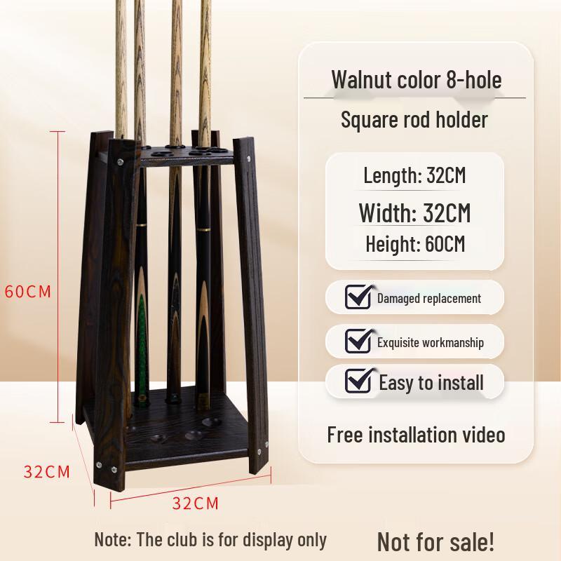 Luoweini Floor-Standing Billiard Cue Rack