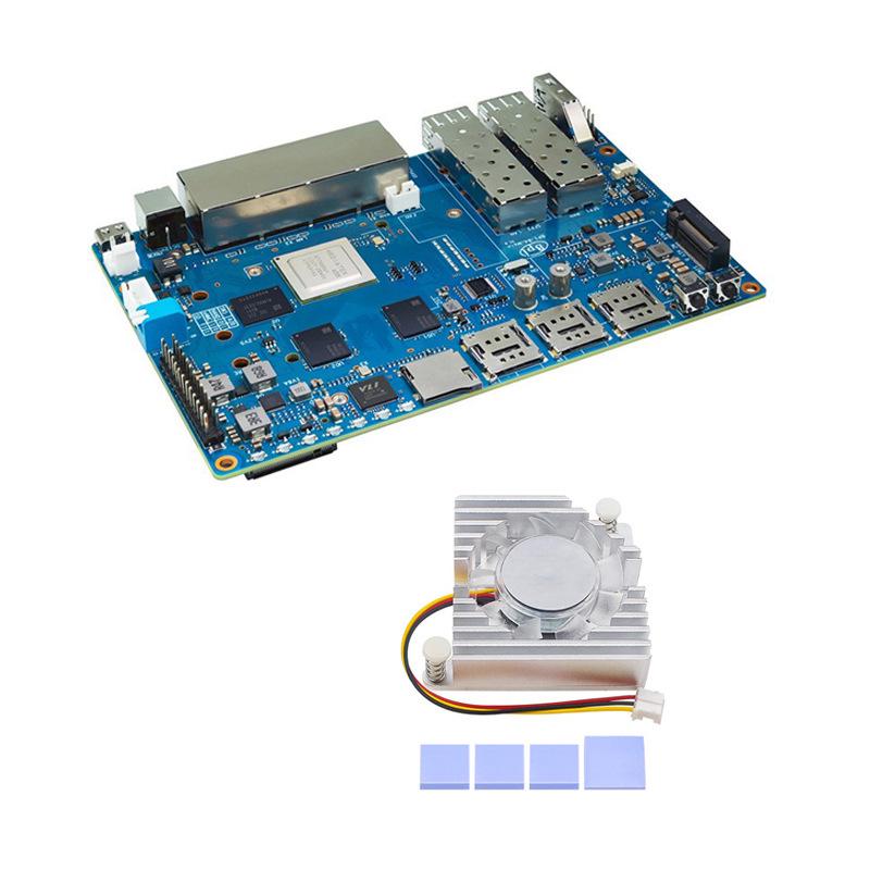 Banana Pi R4 Router Board: 4GB RAM, MediaTek MT7988A