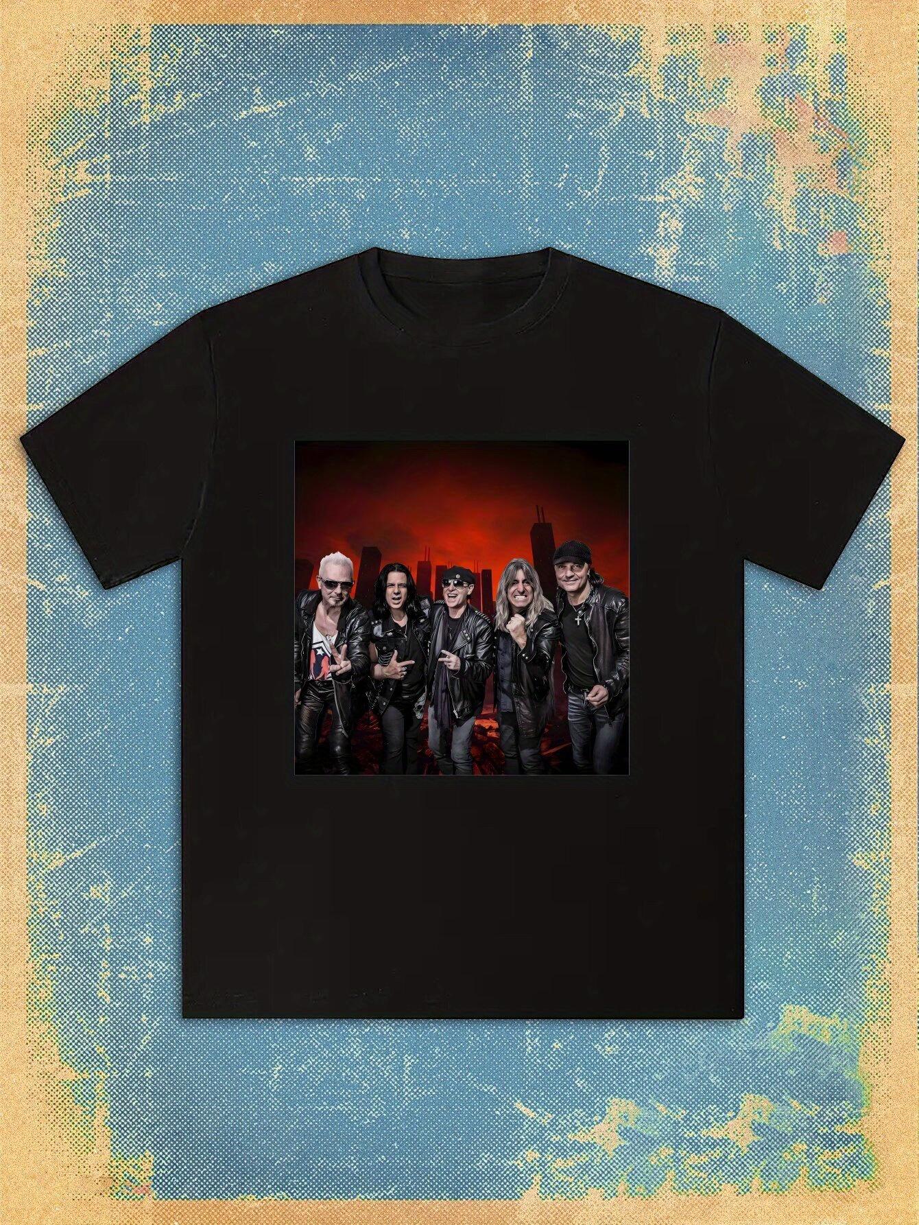 T-shirt Western Rock Band Graphics XS