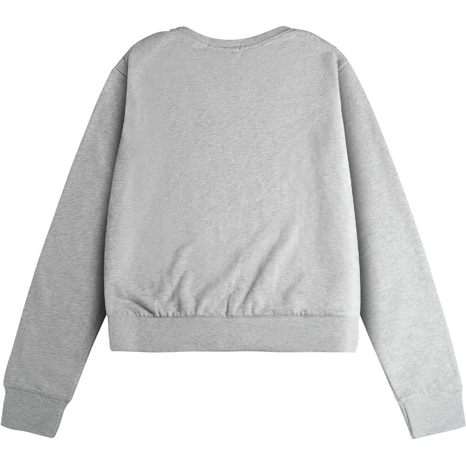 Polo Ralph Lauren FW23 Bear Pattern Signature Crewneck Long Sleeve Fleece Sweatshirt Men Sweatshirt Gray MNPOKNI16810695-F16