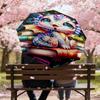 1pc Dragon Books Pattern Umbrella Design Automatic Opening and Closing Umbrella, High-quality Travel Umbrella,  C1128138