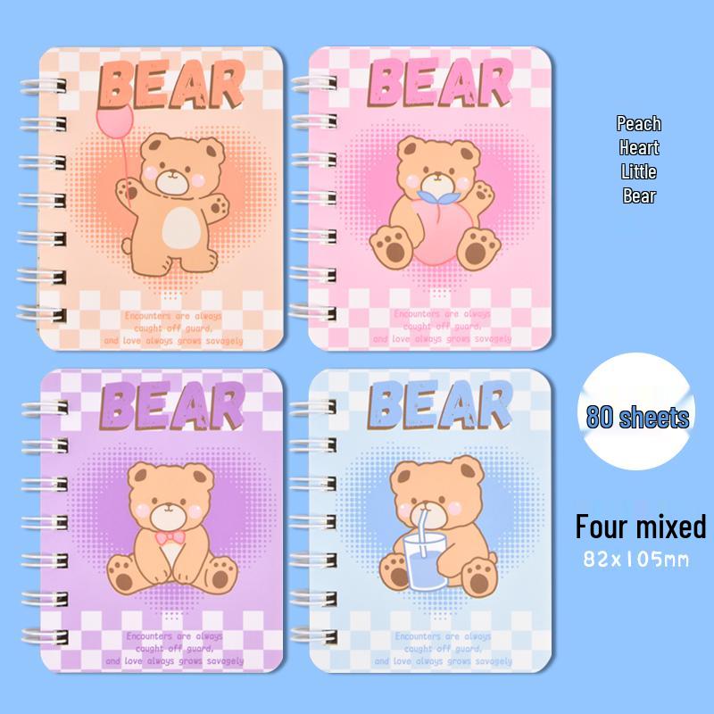 Mini Cute Cartoon Pocket Notebook - Perfect Gift for Elementary Students