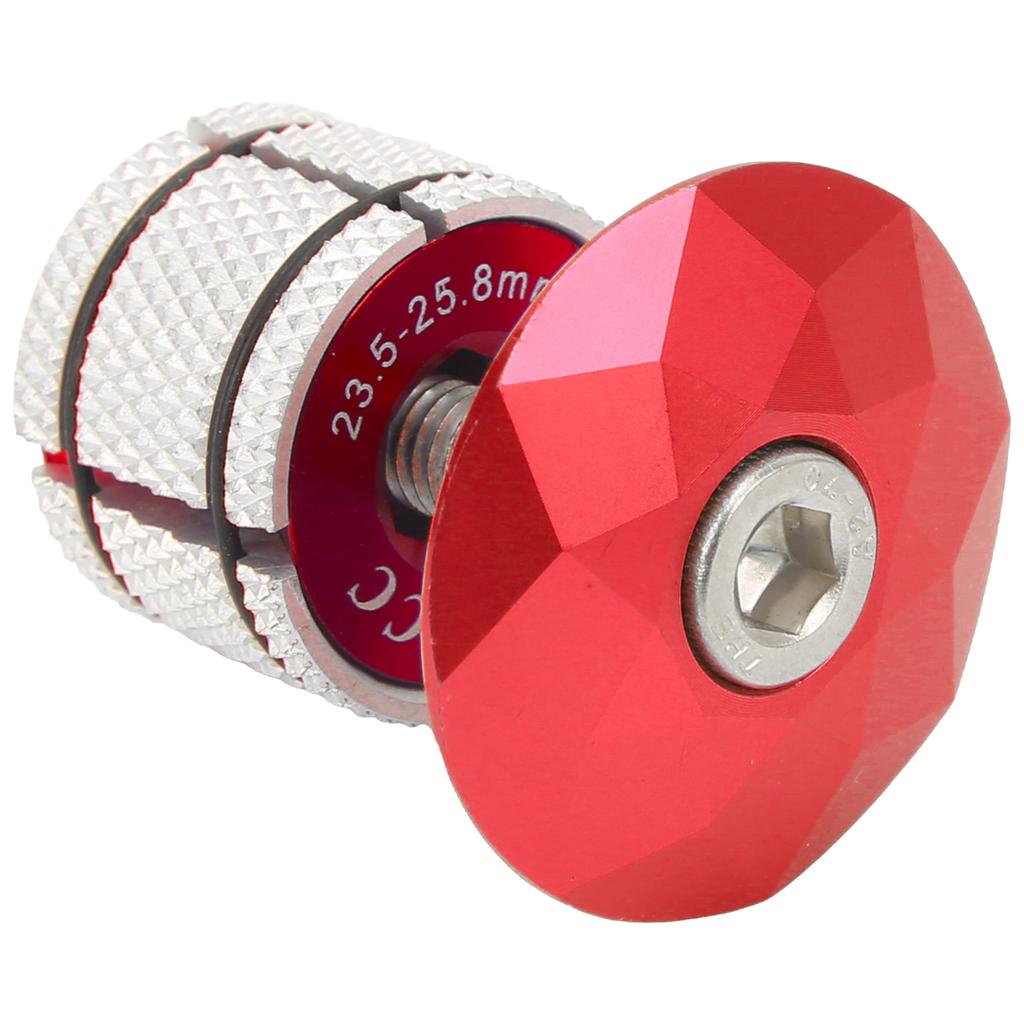 Bike Headset Expander Stem Top   Aluminum Alloy Compression Plug Star Nut Mountain Road Bike Expansion   Front Fork Steer