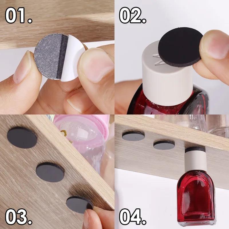 30 buc magneți autoadezivi flexibili cu puncte magnetice, durabili, discuri magnetice rotunde pentru frigider, meșteșuguri, birou, proiecte DIY