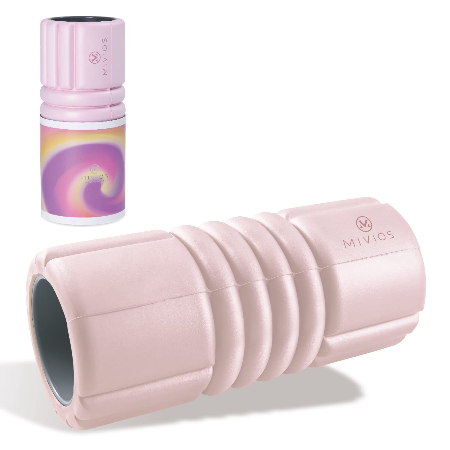 

Alinco MIVIOS Foam Release Roller Soft Type Washing Grid Myofascial Release Fascia Roller Loosen Stretch Yoga Mivios AMV300P Powder Pink