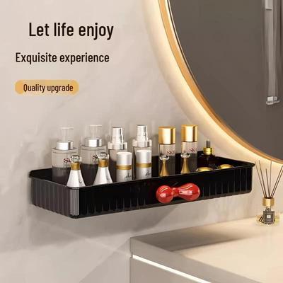 Badkamer Wandmontage Cosmetica Opbergrek Zonder Boren – Nieuwkomerskorting