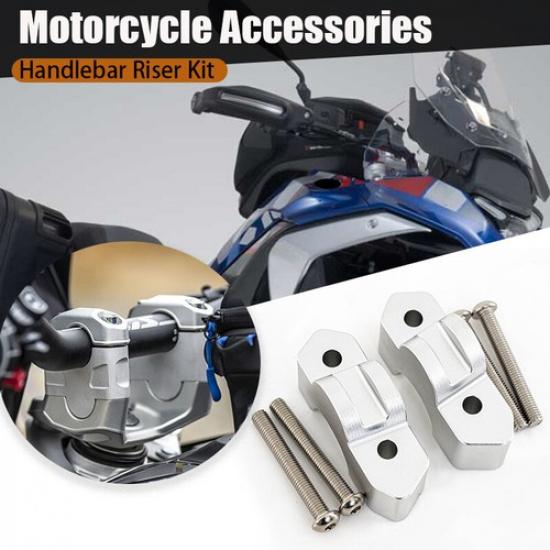 For BMW R1300GS 2024+ Motorcycle Bar Clamp Handlebar Mount Riser Extend Adapters