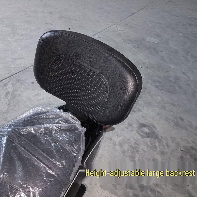 Compatible Accessory for Jinjila 350/450 Motorcycle Backrest Luggage Rack and Tail Box