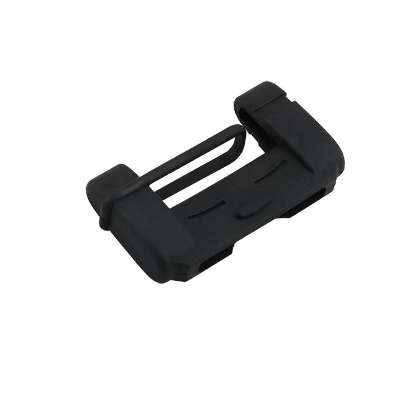 Universal Car Seat Belt Buckle Clip Protector Silicone Interior Button Case Anti-Scratch Cover Auto Safety Accessories чёрный