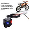 Motorrad Scheinwerfer Hupenschalter 7811-107-0000 Multifunktionaler Integrierter Lenkergriff Bedienschalter für 125 EXC 125 XC-W