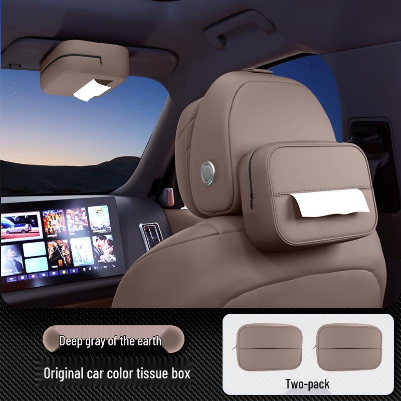 Zhiji LS9 Car Tissue Box: 26 Stylish Seat Back Hanging Tissue Bags and Decorative Accessories