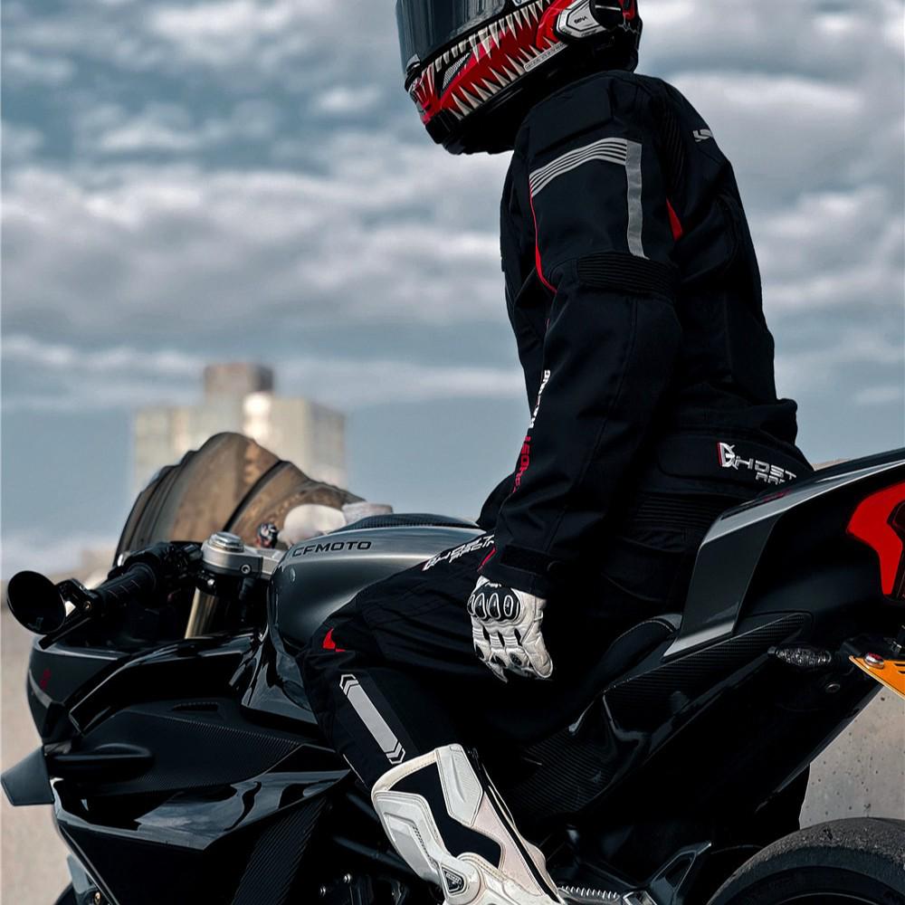 All-Season Windproof Waterproof Motorcycle Riding Suit, Anti-Fall Racing Gear for Warmth and Leisure