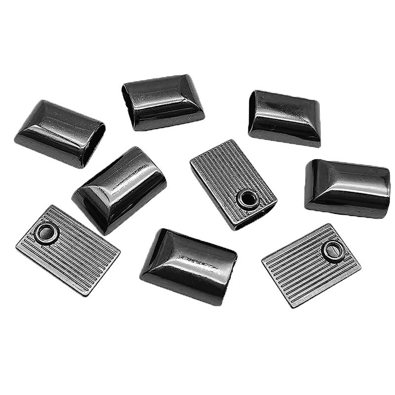 10 Stücke Metall Reißverschluss Stopper Reißverschluss Schwanz Clip Stop Schwanz Stecker Kopf Mit Schraube Diy Nähen Leder Hardware Handwerk