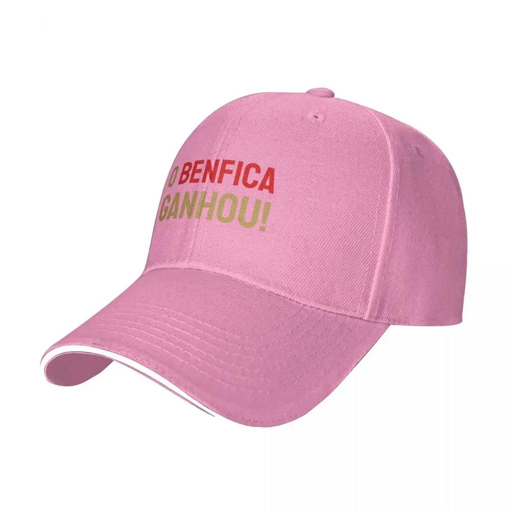 O Benfica Ganhou! Black Red 2 Baseball Cap sun caps fishing caps Unisex Sunscreen Designer Hat For Unisex Women's