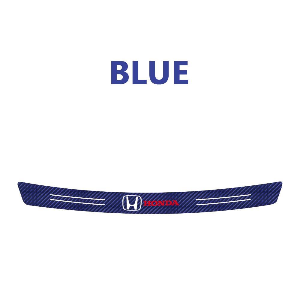 1pc Car Rear Bumper Trunk Load Edge Protective Stickers For Honda Fit Civic Jazz CITY Accord CR-Z VTEC Vezel Insight Accessories