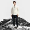 Fila Explorer Hochwertiges Lässiges Sport Klassisches Bequemes Weiches Gestricktes Warmes Langarm-T-Shirt Herren Oberteile Tau-Weiß A11M547203FIV