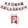 Ghost Halloween Flags Pumpkin Ghost Garden Banner Funny Haunted House Pull Flags  Party Supplies
