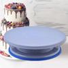 Plastic Cake Turntable Stand Round Revolving Dessert Stand DIY Rotating Cake Stand Kitchen