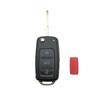 Replacement key fob housing fits 3+1 buttonsFor Volkswagen etc. keyless entry remote key holder