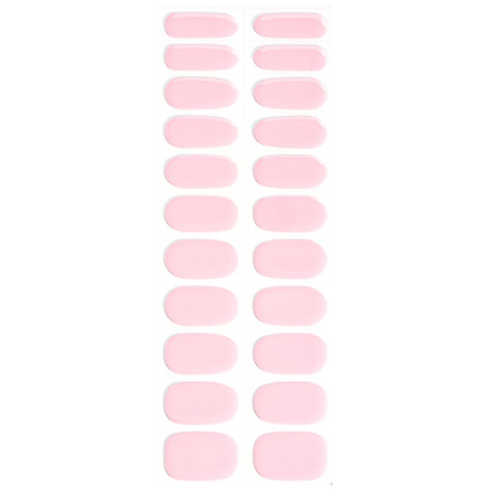 

Наклейки для ногтей из сплошного геля Полоски для ногтей Полуотвержденные гелевые полоски для ногтей Наклейки для маникюра Полные покрытия для ногтей 2