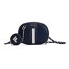 Casual Fashion Metal Logo PU Small Shoulder Crossbody Bag Women Bags Legendary-Blue F13W111121F-NV