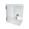 MOLUONA Clear Acrylic Magnetic Lock Display Case