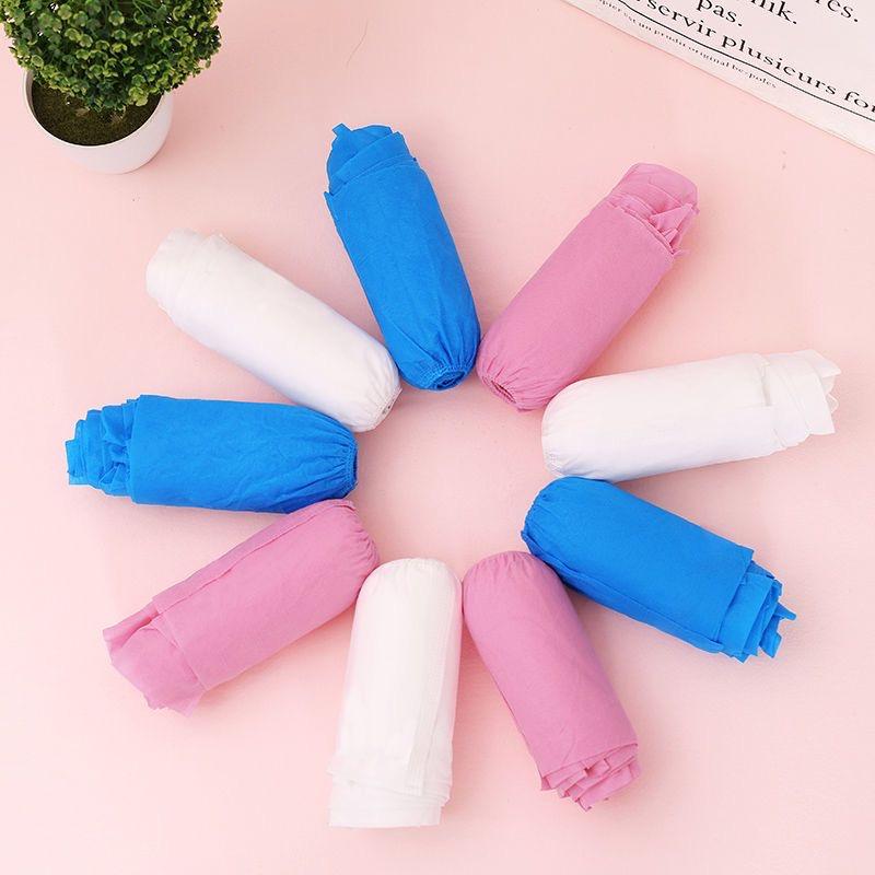 Shoe Covers Disposable 100PCS Non-Slip Boot Covers Durable Shoe Booties Covers for Indoor Home Construction Carpet Floor Travel