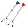 Reaching Pick Up Tool Clamp Trash Grabber Aluminum Alloy Home Portable Foldable Reaching Stick Long Arm Practical