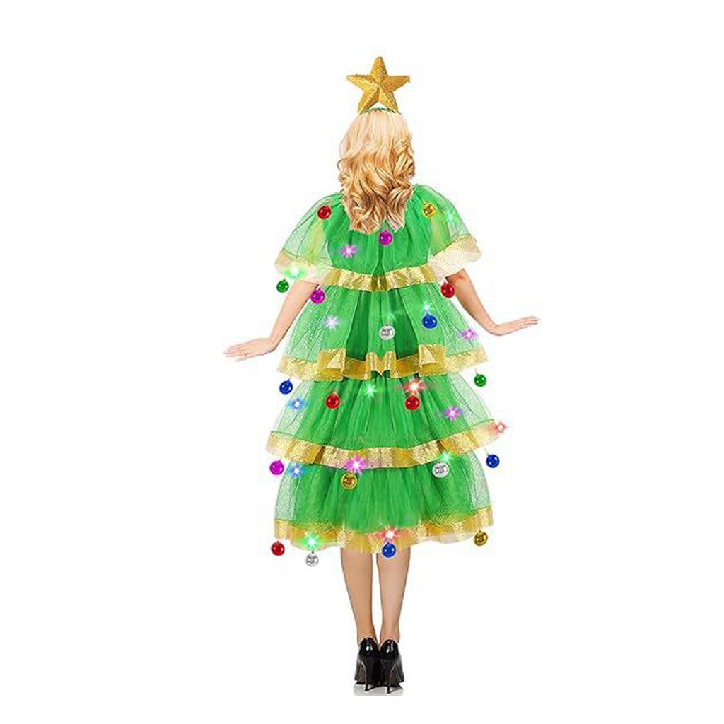 Christmas Lady Christmas Tree Party Performance Dress