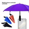 Anti-Glare Phone Umbrella Holder Sun Protection Phone Water-Resistant Umbrella  Motorcycle