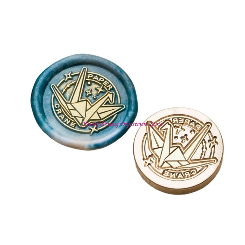 Animal Series Sealing Waxed Stamp Brass Head Butterfly Wax Seal Stamp for Envelope Wedding Invitation Decorations