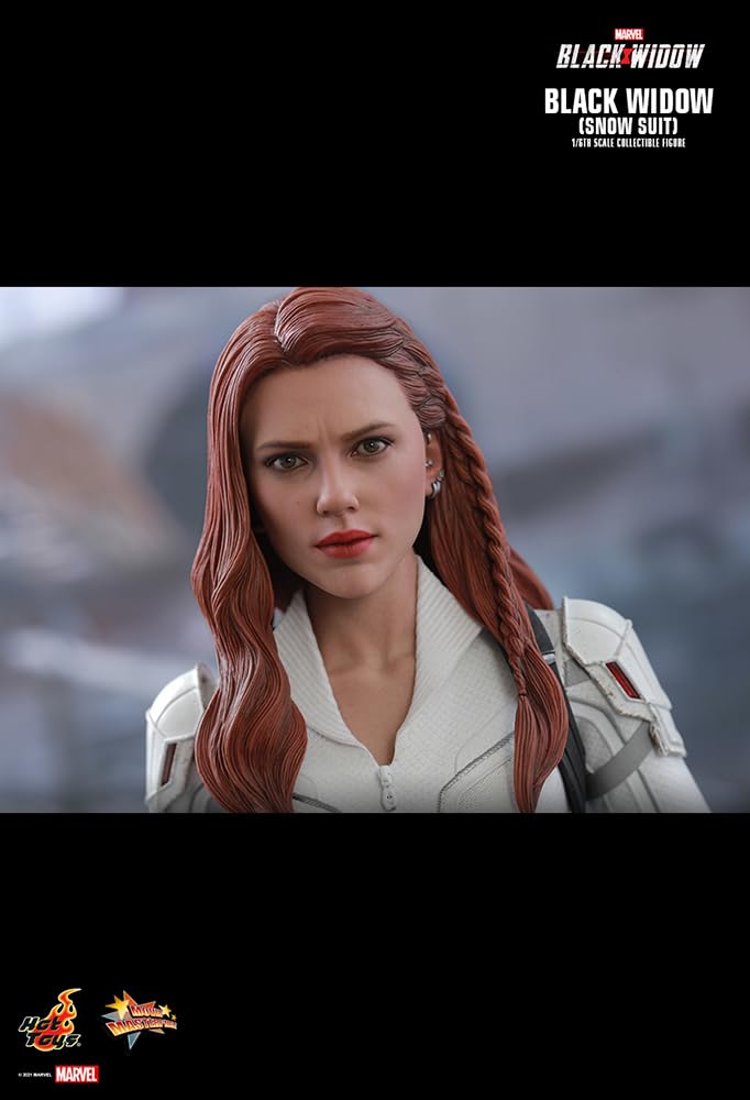 Movie Masterpiece Black Widow Snowsuit Version Scale Figure White 1/6